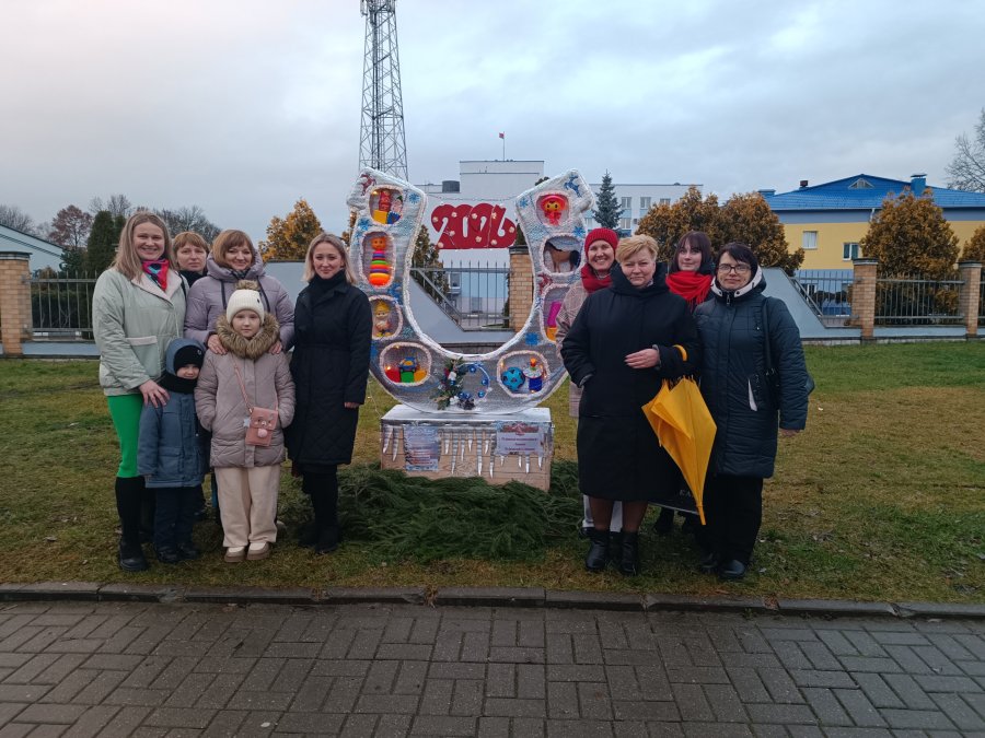 Участие в районном конкурсе Новогодних фотозон 